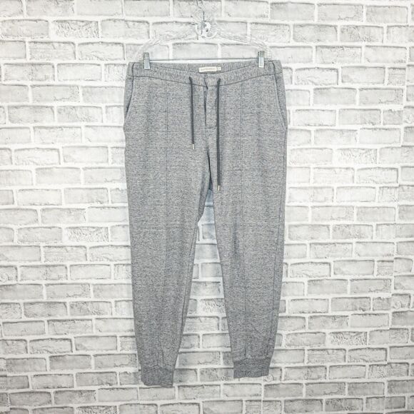 SUITSUPPLY Men's Heather gray drawstring Jogger sweatpant cotton blend sz XL - Picture 1 of 10